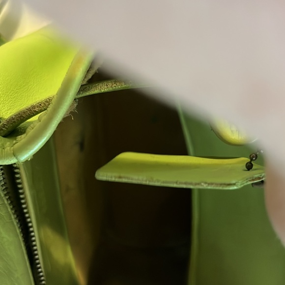 Rare coach backpack L 60D9994 – lime green, has Coach hangtag. - Picture 2 of 4